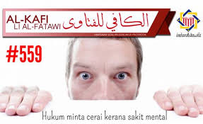 Kisah seorang isteri curang terhadap suami yang meminta diceraikan ini akan memberi pengajaran tiada masa untuk anak dan keluarga. Pejabat Mufti Wilayah Persekutuan Al Kafi 559 Hukum Minta Cerai Kerana Sakit Mental