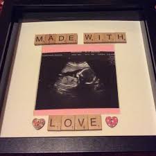 Baby Scan Frame Boy And Girl Available 16 Scrabble Frame Scrabble Crafts Scrabble Tile Crafts