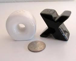 Mini X O Salt Pepper Shakers Miniature Salt Pepper Shakers Shakers Salt Let me just say, these 0.5 oz.