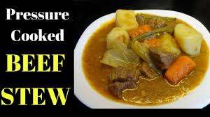 pressure cooker beef stew recipe you