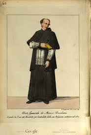 Abate Dei Monaci Basiliani In Abito Corale Con Mozzetta E Mantelletta Neri Indossati Sull Abito Proprio Dell Ordine Per L Antichita Di Quest In 2020 Painting Nuns Art