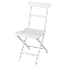 In der ingolf stuhlserie findest du garantiert einen oder mehrere stühle mit oder ohne gepolsterten sitz, die dir gefallen. Malaro Stuhl Aussen Faltbar Weiss Ikea Deutschland