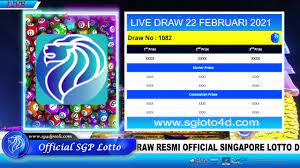 Mercytogel Live Draw Sg Lotto 21 Februari 2021 Facebook