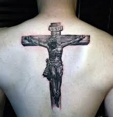 Jesus in the cross tattoo. 40 Jesus Back Tattoo Designs For Men Religious Ink Ideas
