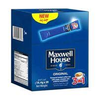 Maxwell house 1.50 regular has a really good aroma and is a reasonably priced coffee compared to a lot of the 'independent' or gourmet blends. Buy Maxwell House 3 In 1 Original Instant Coffee 14 4g Online Shop Beverages On Carrefour Uae