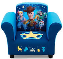 Disney/Pixar Toy Story 4 Kids Upholstered Chair by Delta Children