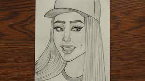 Ariana grande (born june 26, 1993) is an upcoming star, already an american actress, singer, and dancer. How To Draw Ariana Grande Easy Ariana Grande Drawing Ariana Grande Drawings Ariana Grande Drawing People