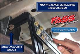 Install Fass Fuel Pump Titanium Mounting Bracket Diesel Addict