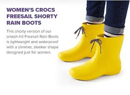 You'll receive email and feed alerts when new items arrive. Crocs Shorty Rain Boots Cheaper Than Retail Price Buy Clothing Accessories And Lifestyle Products For Women Men