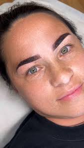 Getting ready for some brow magic! ✨ , Time for a little brow mapping  before the dye. , Can’t wait to see the transformation! 💖 , #BrowGoals  #BeautyRoutine #browartist #browboss #browgoals #ombrebrow ...