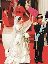Mary's bridal gown size 18. Bridesmaid Amber Petty Shares Inside Look At Princess Mary S Wedding Day Daily Telegraph
