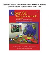 Image result for OpenGL programming guide