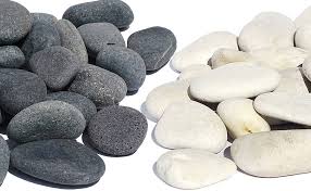 Mgs Shop Flachkies Mediterran Flat Stone Flacher Kies Sehr Angenehm Begehbar 20 Kg Anthrazit 2 3cm Amazon De Garten