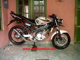 Modifikasi dibawah menampilkan gaya berbeda dengan yang sudah ada sebelumnya. 24 Modifikasi Vixion Jari Jari Warna Putih Trend Terbaru