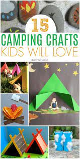 I love them because not only are they fun for imaginary play, but alot of times camping crafts can be used with items found outdoors too! Camping Crafts For Kids Fun Ideas You Ll Love To Make Camping Crafts For Kids Camping Theme Preschool Crafts For Kids