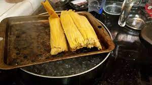 For oven baking, preheat oven to 325. Improvised Steamer To Cook Frozen Tamales Youtube