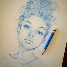 Hair Flow Art Drawing Inspiration Illustration Artsy Sketch Pinterest Design Expression Faces Character Desig Art Drawings Art Drawings