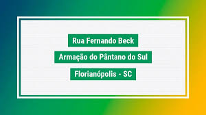 Rua fernando beck cep rua fernando beck 88066450 SC