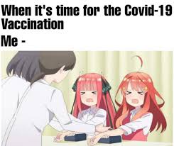 When the 1st amendment gives freedom of religion. When It S Time For The Covid 19 Vaccination Meme Anime Memes