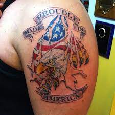 Make america woods again by sagemarjorie, stable studio, bolton connecticut, original art by u/swindlebin. Made In America Country Tattoos Eagle Tattoo Tattoo Designs
