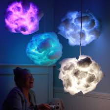 Rainbow Cloud Lamps All Hail The Glow Cloud Video Diy Art Cloud Lamp Crafts