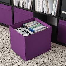 Drona Box Purple Ikea Kallax Kallax Shelving Ikea