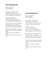 Koleksi nasyid pilihan free indonesia mp3 download lagu nasyid dari bacaquran. Suci Sekeping Hati Pdf