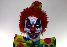 make scary clown makeup for