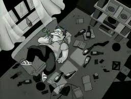 Barney Gumble Black And White Don T Cry For Me I M Already Dead Pukahontas By Barney Gumble Los Simpsons Imagenes De Bart Los Simpson