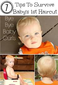 When can i give my baby her first haircut? Tips To Survive Baby S First Haircut Baby Boy Haircuts Baby S First Haircut Toddler Boy Haircuts