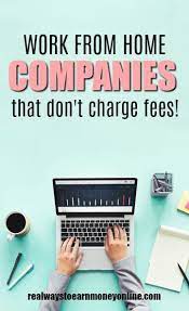 Are You Looking For No Fee Work At Home Jobs Here Is A Big List Legitimate Work From Home Work From Home Jobs Earn Money Online Fast