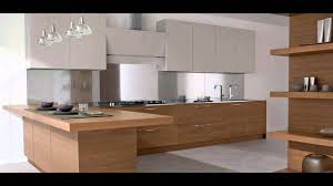 modern kitchen cabinet light wood youtube