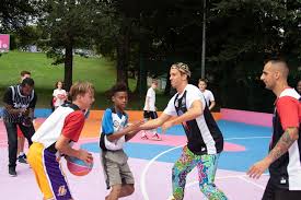 Make social videos in an instant: Gallery Court Renovation At Saunders Park Brighton Basketball England