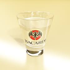 The spiced rum release makes a splash. Photoreal Bacardi Rum Shot Glass 3d Model Flatpyramid