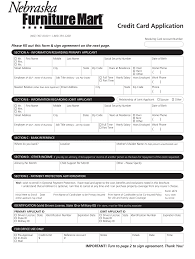 Maybe you would like to learn more about one of these? Nebraska Furniture Mart Credit Card Apply Online Fill Online Printable Fillable Blank Pdffiller