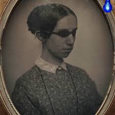 Laura Bridgman (1829-1889), the first deaf-blind American child to gain a  significant education in the English language, fifty years before the more  famous Helen Keller. Boston, Massachusetts, ca. 1845. Bridgman was left