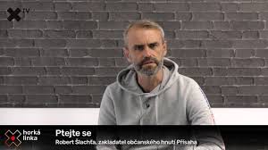 Dubna 2021, které vede bývalý policista robert šlachta. Prisaha Hlavni Stranka