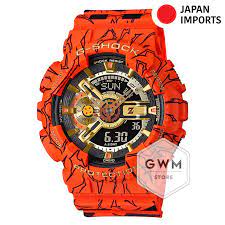 Maybe you would like to learn more about one of these? Casio G Shock X Dragon Ball Z Ga 110jdb 1a4jr Limited Edition Japan Set Casio G Shock And Baby G Watches Retailer Online Store In Malaysia Gwmstore Com