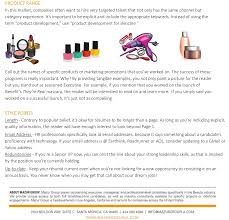 building your beauty executive resume