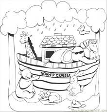 This free download includes three printable noah's ark . Noahs Ark Coloring Page For Kids Free Religions Printable Coloring Pages Online For Kids Coloringpages101 Com Coloring Pages For Kids