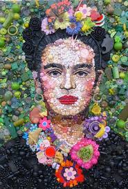 Pin De Pat Stevenson En Mosaics Frida Art Frida Kahlo Dibujo Frida Kahlo Pinturas