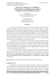 When we describe a cat in general, for example, the writing seems to be a report text. Pdf Using Kwl Strategy To Improve The Reading Comprehension Skills On Hortatory Exposition Texts Hesti Wijaya Academia Edu