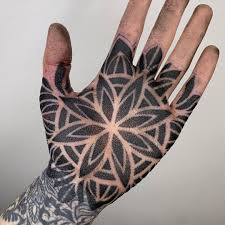 Unlike regular tattoos it's actually a good idea to keep your palm tattoos covered. Palm Tattoos By Luke A Ashley Inkppl