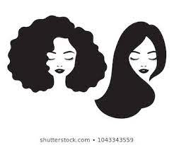 Vector Illustration Black Woman Afro Hair Stock Vector Royalty Free 1199920558 Black Woman Silhouette Woman Face Afro Hair Illustration