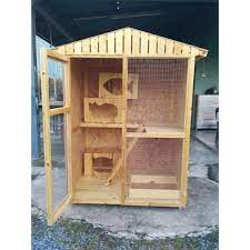 Pembangunan rumah kayu minimalis sederhana memakan waktu yang relatif cepat karena terdapat beberapa pengusaha kontraktor yang menawarkan pembangunan rumah kayu sistem knock down. Sangkar Kucing Kayu Pallet Handmade Penghantaran Kedah Perlis Shj Shopee Malaysia