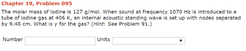 Molar mass of iodine is 253.808940 ± 0.000060 g/mol compound name is iodine. The Molar Mass Of Iodine Is 127 G Mol When Sound At Chegg Com