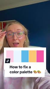Every palette is ✨fixable✨ i promise #colorpalette #colorpalettes  #graphicdesign #graphicdesigner #webdesign #colourpalette