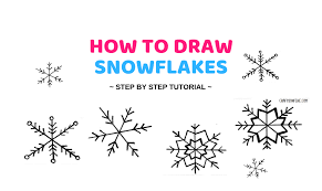 How to draw a samurai. How To Draw A Snowflake In 3 Steps Easy Drawing Tutorial Craftsonfire