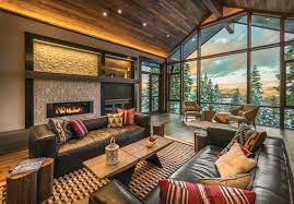 Fabulous Rustic Interior Living Room Design Ideas Rustic Living Room Design Rustic Living Room Modern Lodge