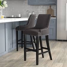 Darby Home Co Keziah 30 Bar Stool Wayfair In 2020 Bar Stools 30 Bar Stools Bar Stools Kitchen Island